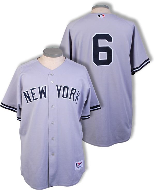 - 2005 Joe Torre New York Yankees Game Worn Road Jersey
