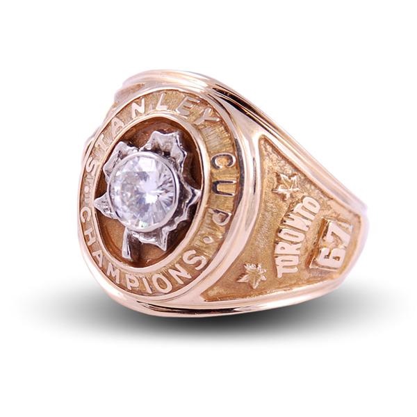- 1967 Toronto Maple Leafs Stanley Cup Championship Ring