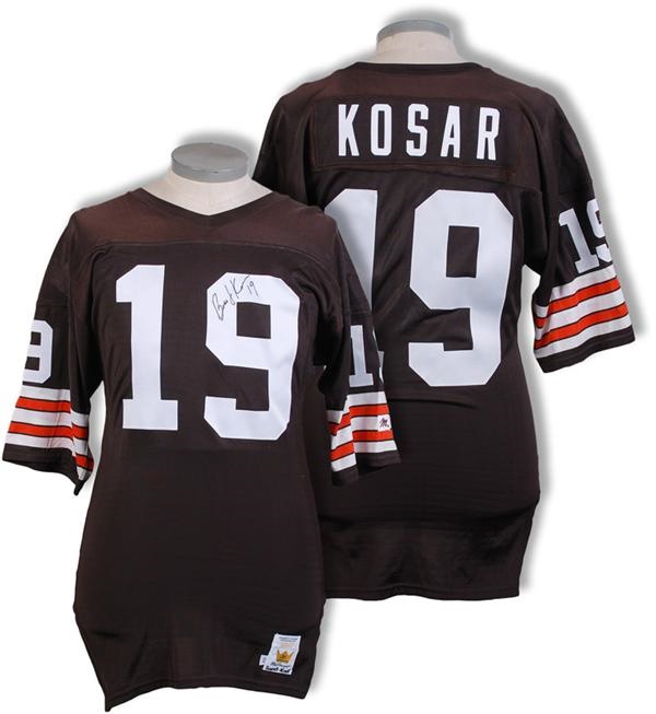 Football - Early 1990's Bernie Kosar Cleveland Browns Game Worn Jersey