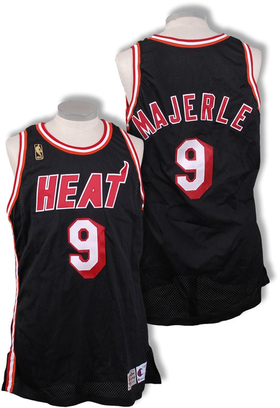 - 1996-97 Dan Majerle Miami Heat Game Worn Jersey