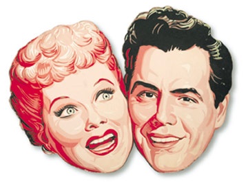 - I Love Lucy Television Advertising Display