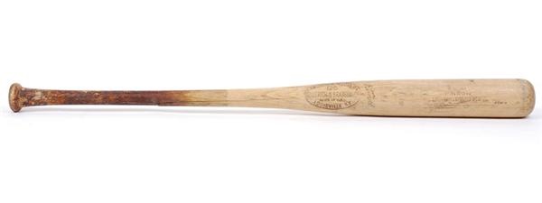 Baseball Equipment - 1965-68 Vada Pinson Game Used Bat