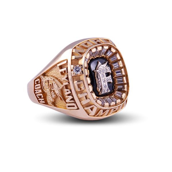 Sports Rings And Awards - 1997 Florida Marlins World Championship Ring