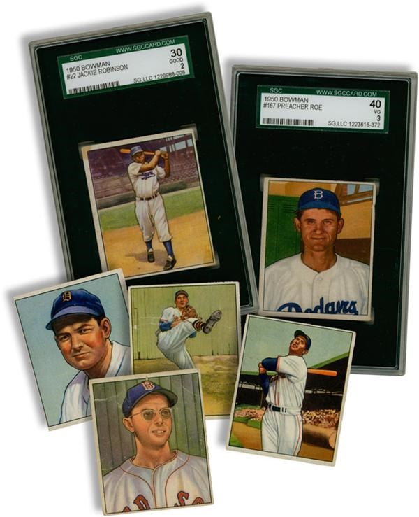 1950 Bowman Baseball Complete Set