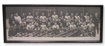 1934 Ace Bailey Benefit Game All Star Team Panoramic Photograph (8x20")