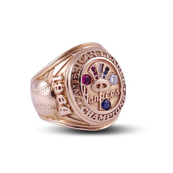 NY Yankees, Giants & Mets - 1964 New York Yankees American League Championship Ring