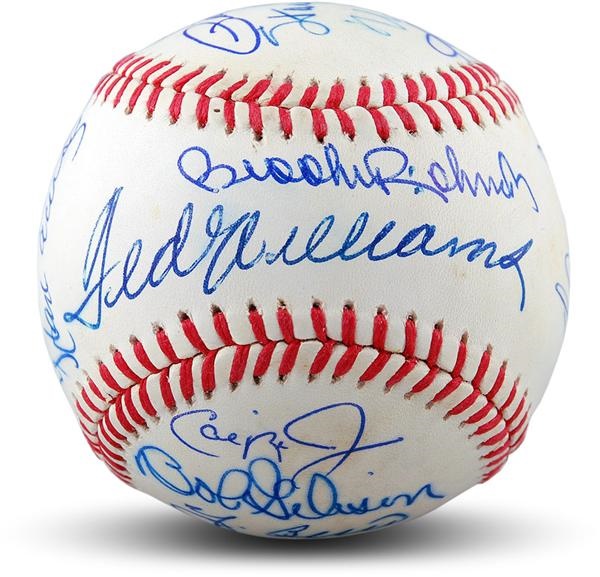 Baseball Autographs - All Century Team Signed Baseball