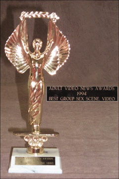 Erotica - 1994 Adult Video News Award (13" tall)