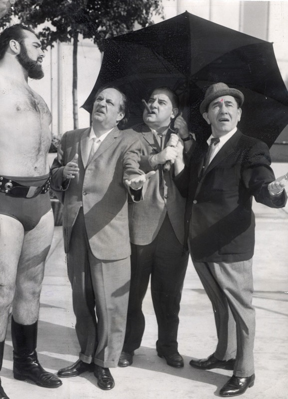Hollywood - THREE STOOGES : Three Stooges Meet Hercules promotion, 1962