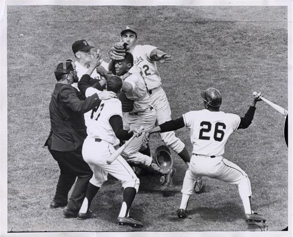 Baseball - ROSEBORO INCIDENT : Marichal Loses It, 1965