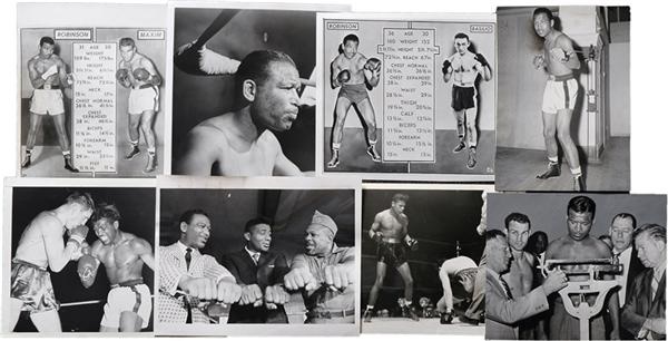 - SUGAR RAY ROBINSON (1921-1989) : Spectacular collection of images, 1940s-60s