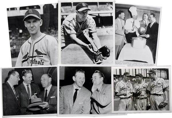Baseball - MARTY MARION (b. 1917) : New Hall of Famer, 1940s-50s