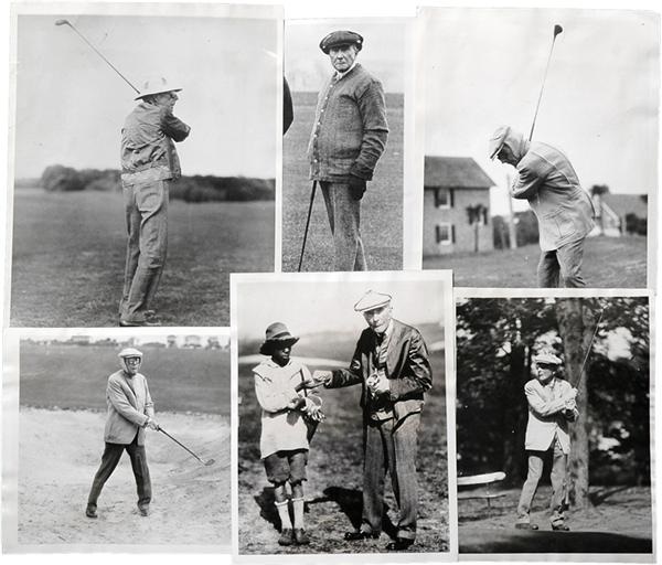 - JOHN D. ROCKEFELLER (1839-1937) : Golfing, 1920s-30s
