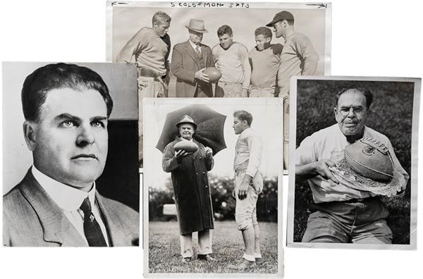 - GLENN S. “POP” WARNER (1871-1954) : Coach, 1920s-1950s