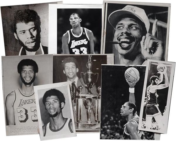 Basketball - KAREEM ABDUL JABBAR (b. 1947) : Lew Alcindor to present, 1960s-1980s