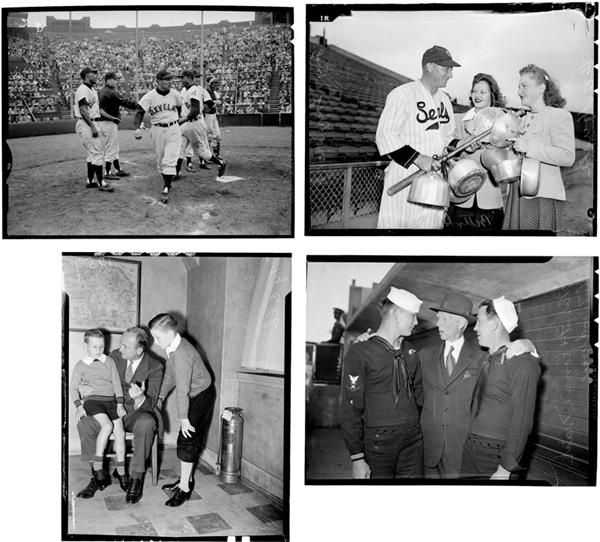 Pacific Coast League - PACIFIC COAST LEAGUE : Impressive collection of negatives, 1940s-1950s