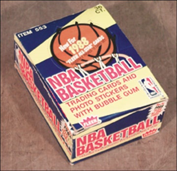 - 1988 Fleer Basketball Wax Box