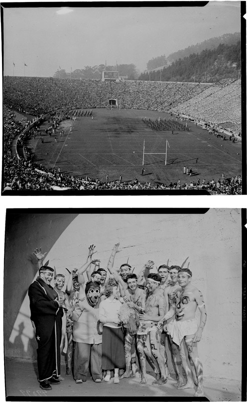 - CALIFORNIA MEMORIAL STADIUM : Stadium Panoramas, November 25 1950