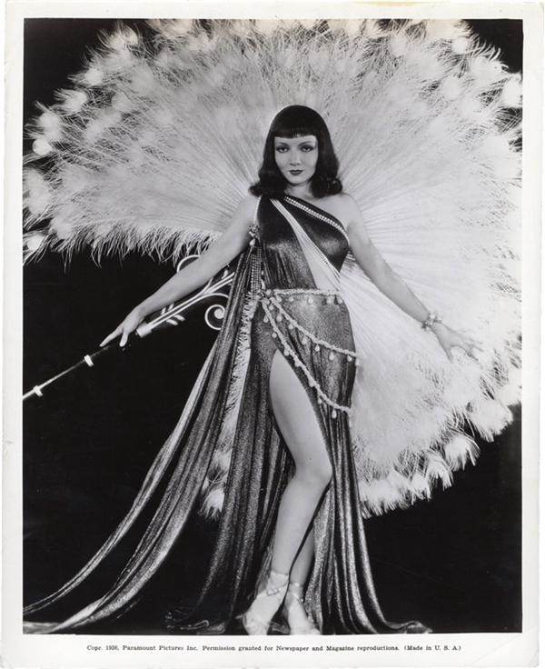 Hollywood - CLAUDETTE COLBERT (1903-1996) : Cleopatra, 1937