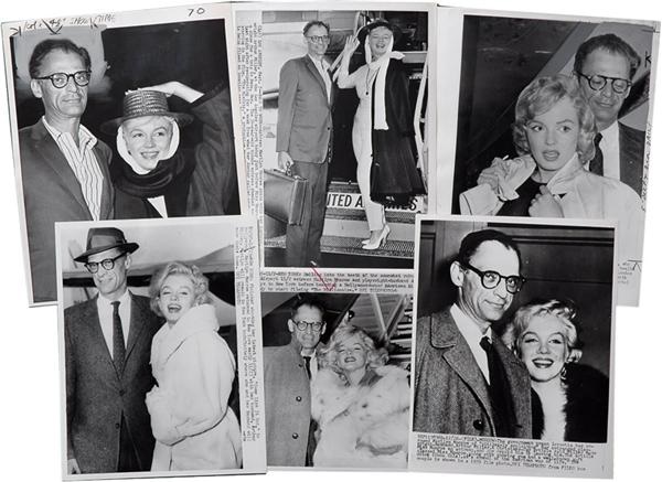 Hollywood - MARILYN MONROE (1926-1962) : With Arthur Miller, 1950s