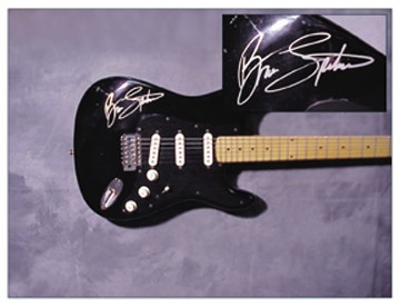 - Bruce Springsteen Signed Guitar