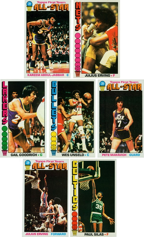- 1976-77 Topps Basketball Card Complete Set