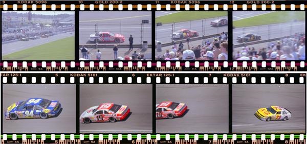 - 1980's-90's NASCAR Original Color Negatives (1000+)