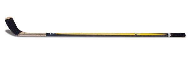 Mario Lemieux Pittsburgh Penguins Game Used Nike Stick
