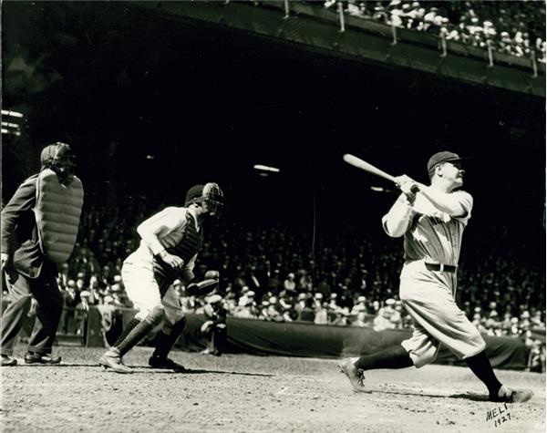 - 1927 Babe Ruth Photograph by Meli