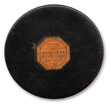 - 1940's Art Ross Tyer Official NHL Game Puck