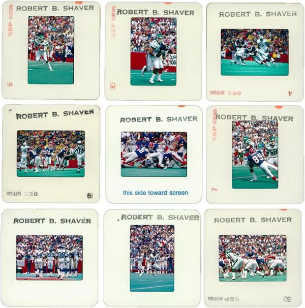 - Large Collection of 1986-87 NFL Football Slides (1,200+)
