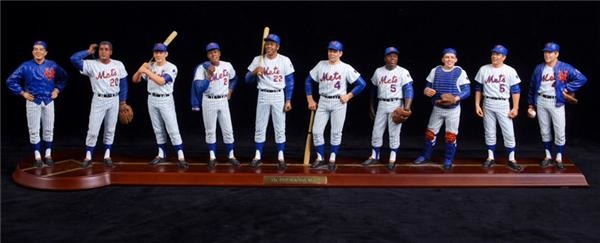 Ernie Davis - 1969 NY Mets Danbury Mint Team Figurine Display