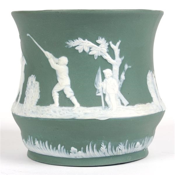 Golf - Early Golf Wedgewood Vase
