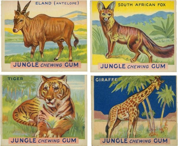 - 1930's Jungle Gum Low Series Complete Set (1-24)