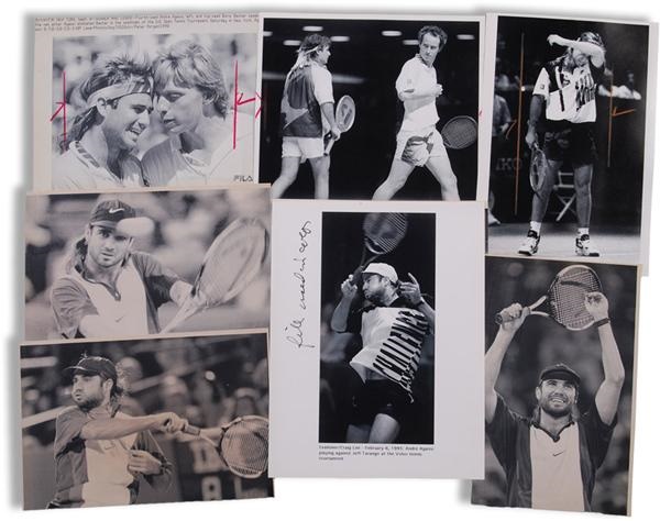 - Andre Agassi Tennis Photos SFX Archives (50+)