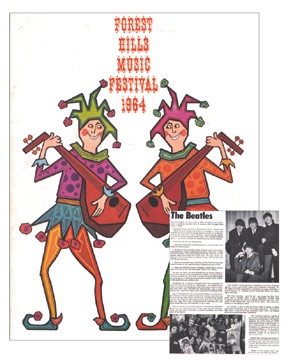 The Beatles - August 28 - 29, 1964 Program