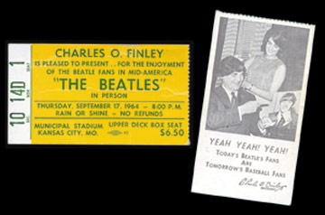 - September 17, 1964 Ticket