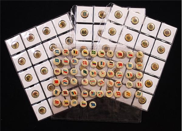 - Sweet Caporal Celluloid Tobacco Pins (108)
