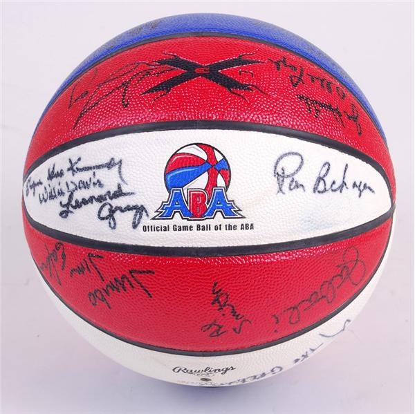 - ABA Reunion Signed Basketball