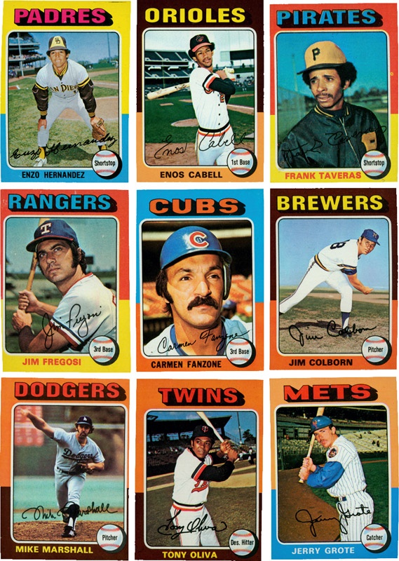 - 1975 Topps Mini Baseball Card Complete Set