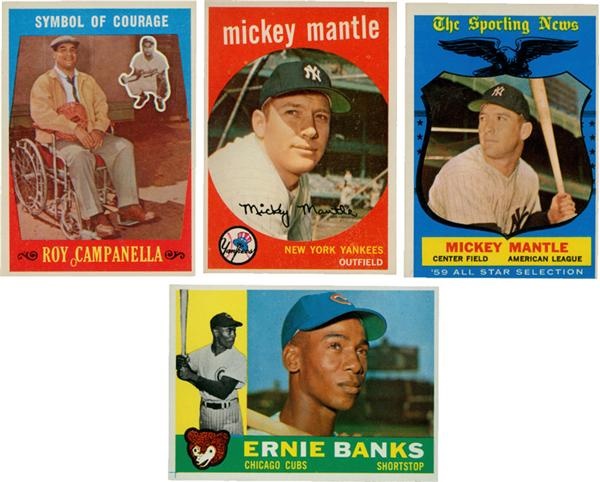 - 1959 Topps Baseball Cards Loaded with Hall of Famers (103)