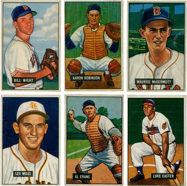 - 1951 and 1952 Bowman Baseball Cards (186)