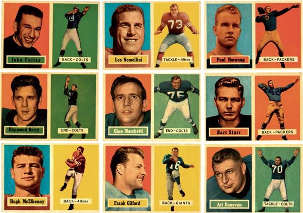 - 1957 Topps Football Card Complete Set