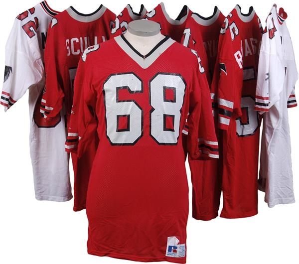 - 1980’s Atlanta Falcons Game Used Jerseys (8)