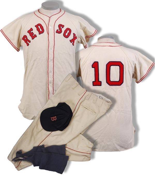 Boston Sports - 1950’s Billy Goodman Boston Red Sox Game Worn Uniform