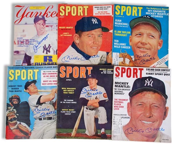 - Baseball Stars and Hall of Famer Autograph Collection (13)