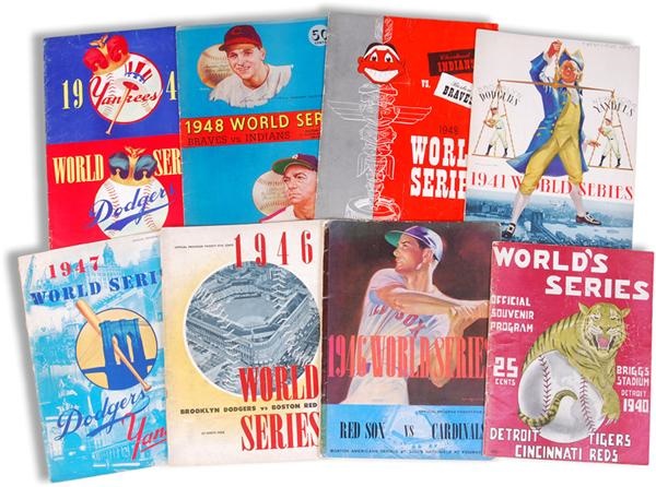 Ernie Davis - 1940-1949 World Series Program Collection (23)