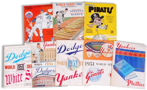- 1950 -2003 World Series Program Collection (83)