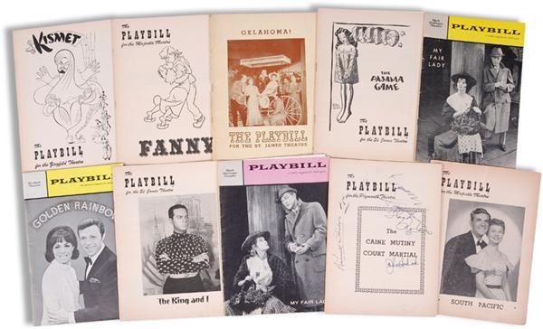 - Large Collection of Theatrical Playbill Magazines (400+)