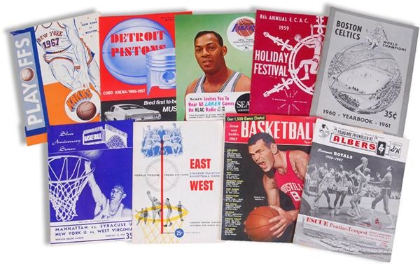 - Huge College and Professional Basketball Program Collection (600+)